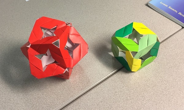 Ninja star stellated octahedron and cube